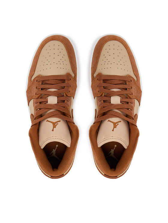 Nike Nike Sneakersy Air Jordan 1 Low Se FJ3453 200 Brązowy