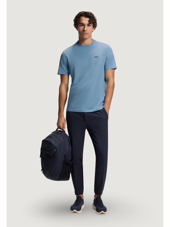 BOSS BOSS T-särk 50506373 Helesinine Regular Fit