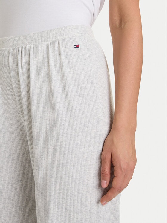 Tommy Hilfiger Tommy Hilfiger Pidžama hlače UW0UW06074 Siva Regular Fit