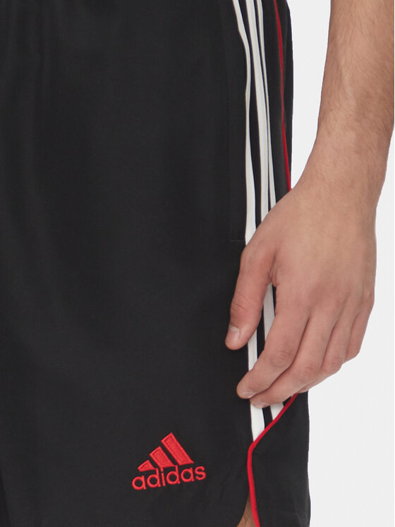 adidas adidas Sportiniai šortai Manchester United UBP JF0369 Juoda Regular Fit