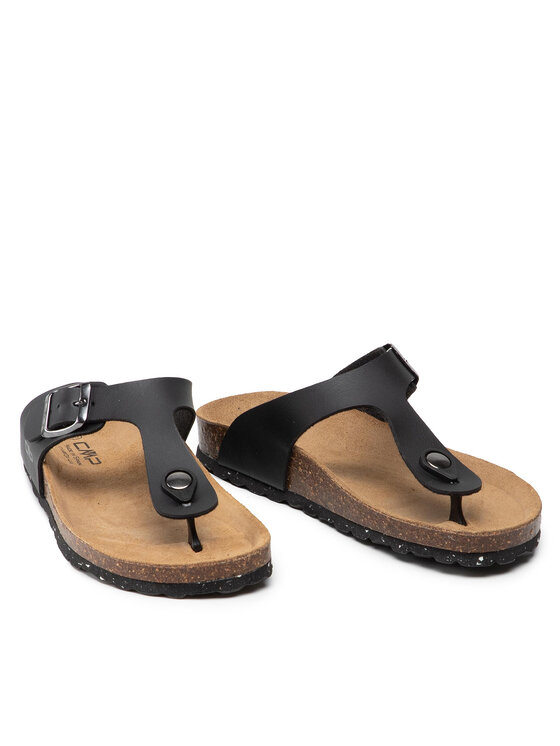 CMP CMP Čības uz pirksta Eco Mymosa Wmn Flip FLop 3Q91036 Melns