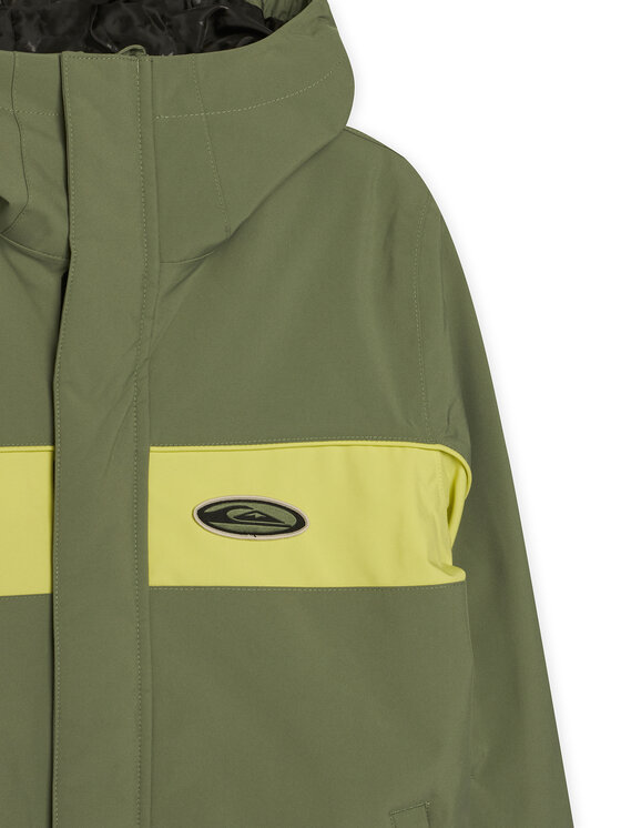 Quiksilver Quiksilver Snowboardová bunda High Altitude EQBTJ03204 Zelená Regular Fit