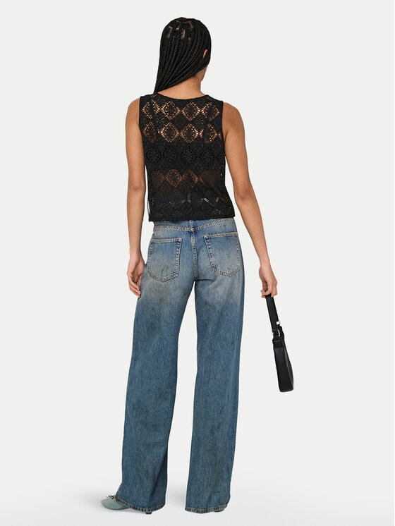JDY JDY Τοπ Eva 15351499 Μαύρο Regular Fit