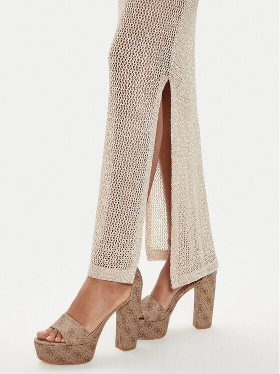 Guess Guess Спідниця-максі Morgen W4YD1L Z37G0 Сірий Regular Fit