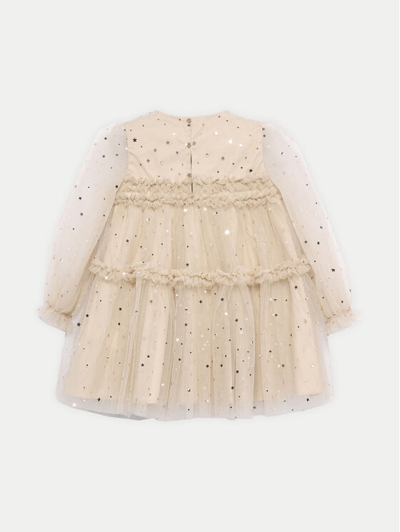 Abel & Lula Abel & Lula Elegantne kleit 5533 Beež Regular Fit