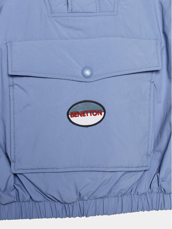 United Colors Of Benetton United Colors Of Benetton Куртка Anorak 24OXCN02T Голубий Regular Fit