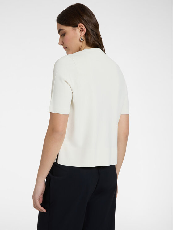 Elena Mirò Elena Mirò Sweter M072Z000837N011 Biały Regular Fit