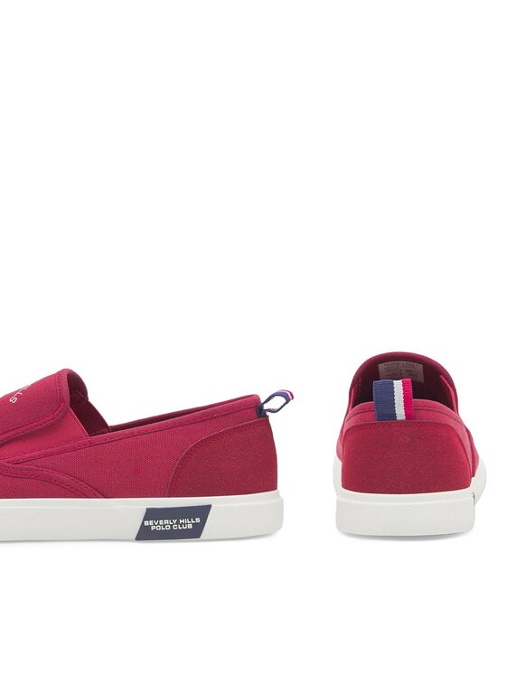 Beverly Hills Polo Club Beverly Hills Polo Club Sneakers aus Stoff M-VSS24001 Dunkelrot