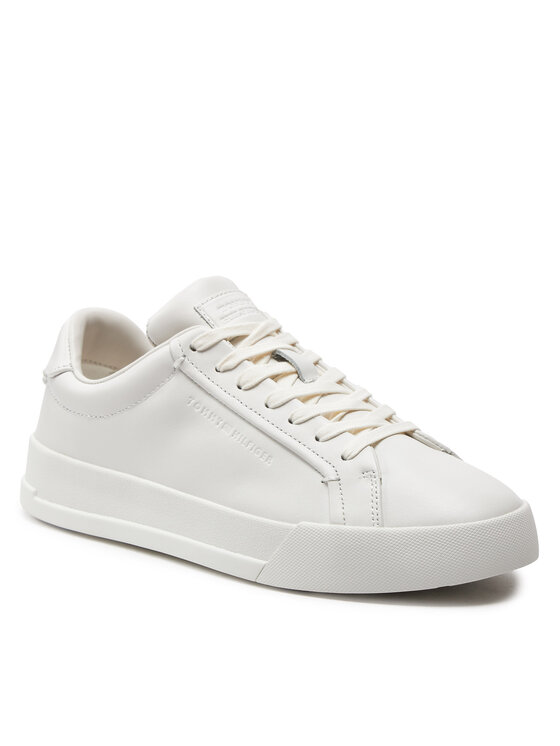 Tommy Hilfiger Tommy Hilfiger Snīkeri Th Court Premium Best FM0FM04974 Écru
