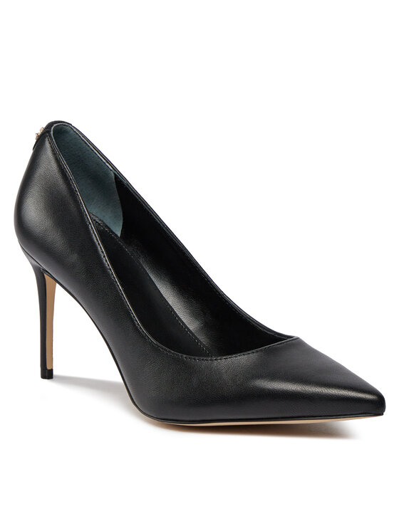 Guess Guess Обувки на ток Rica FL7RIC LEA08 Черен