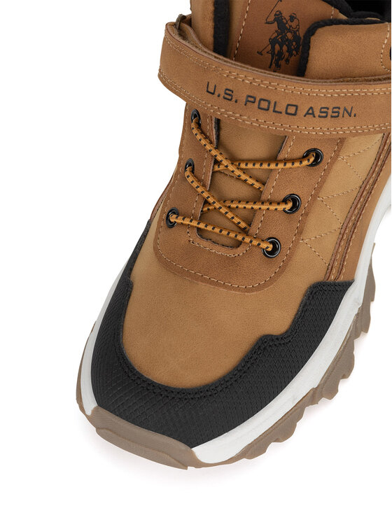 U.S. Polo Assn. U.S. Polo Assn. Gležnjarji KASPER001K/DY1 Rjava