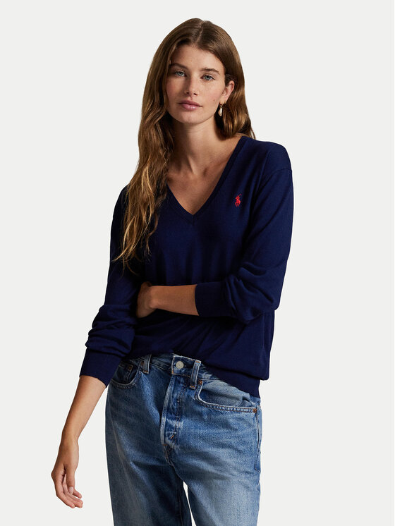 Polo Ralph Lauren Pulover 211972105005 Bleumarin Regular Fit