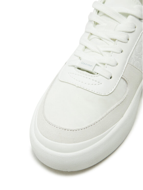 Calvin Klein Calvin Klein Sneakersy Vulc Lace Up - Mono HW0HW02293 Biały