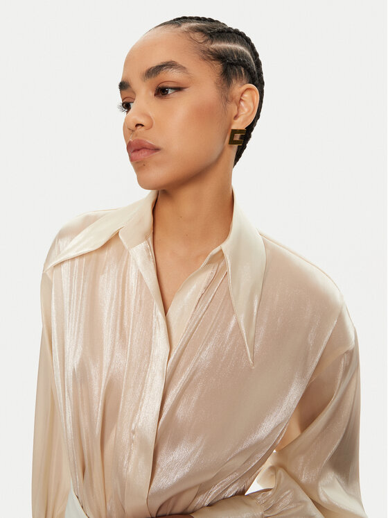 Babylon Babylon Боді S00300 Бежевий Regular Fit