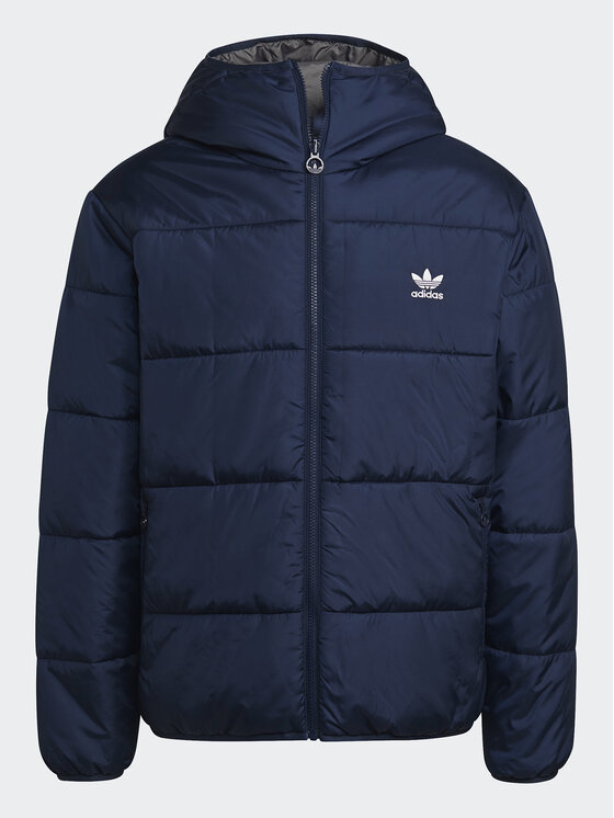 adidas adidas Kurtka przejściowa HM2462 Granatowy Relaxed Fit
