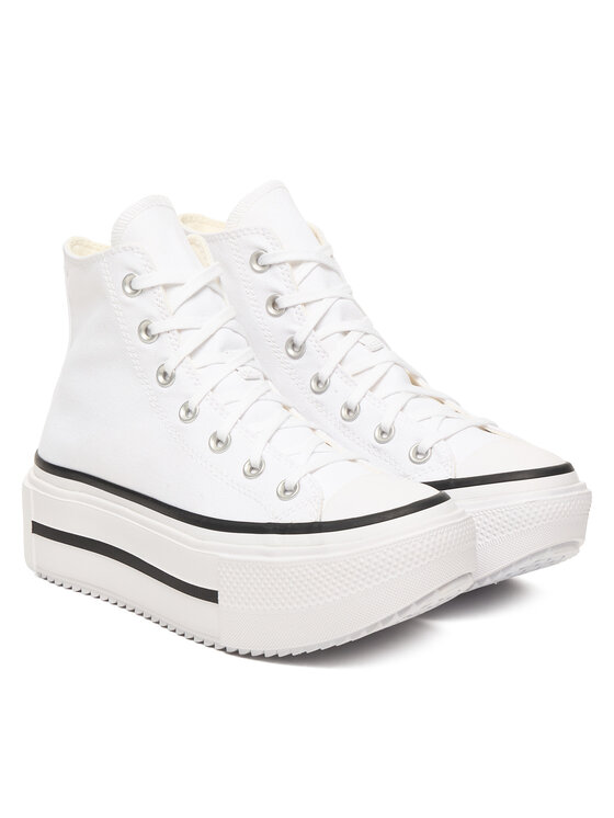 Converse Converse Trampki Chuck Taylor All Star Lift Double Stack A12976C Biały