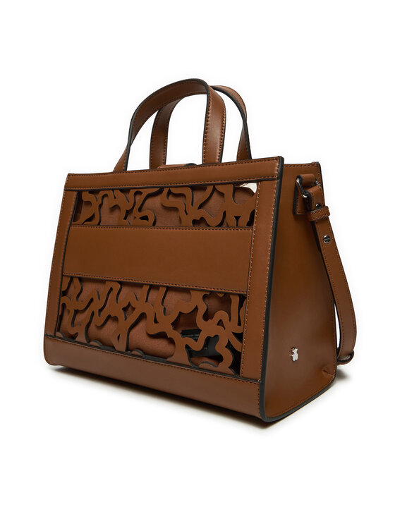 TOUS Torebka Shopping M. Amaya K Shock 2001660755 Brązowy