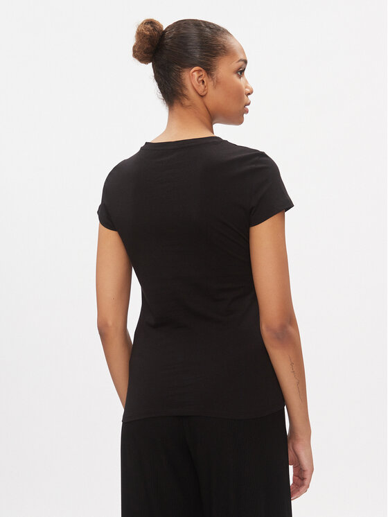 Armani Exchange Armani Exchange Majica 8NYT91 YJG3Z 1200 Črna Regular Fit