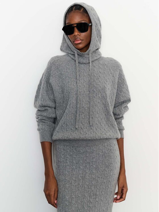 La Mania La Mania Kukla DAHLIA BALACLAVA 820 ONE SIZE Šedá