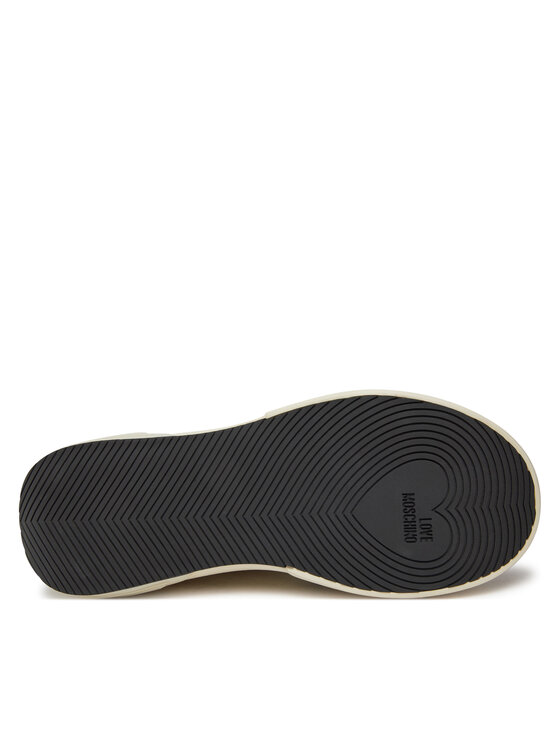 LOVE MOSCHINO LOVE MOSCHINO Sneakersy JA15395G1IIAB10A Écru