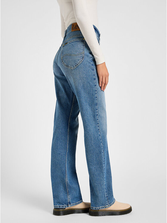 Lee Lee Jeansy RIDER Niebieski Regular Fit