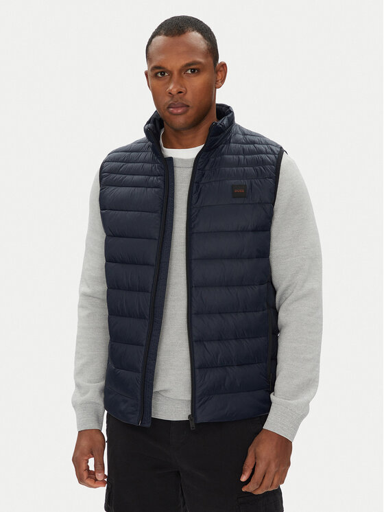 BOSS BOSS Liemenė Odeno2 50530966 Tamsiai mėlyna Slim Fit