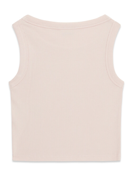 Guess Guess Top J6GI36 K8RT2 Světle růžová Slim Fit