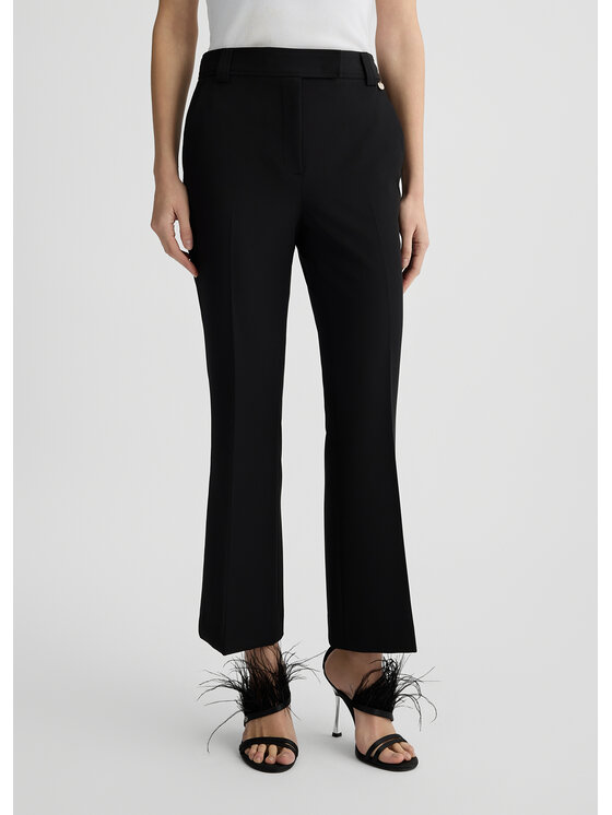 Liu Jo Pantalone da abito CA5094T22002222A Nero Regular Fit