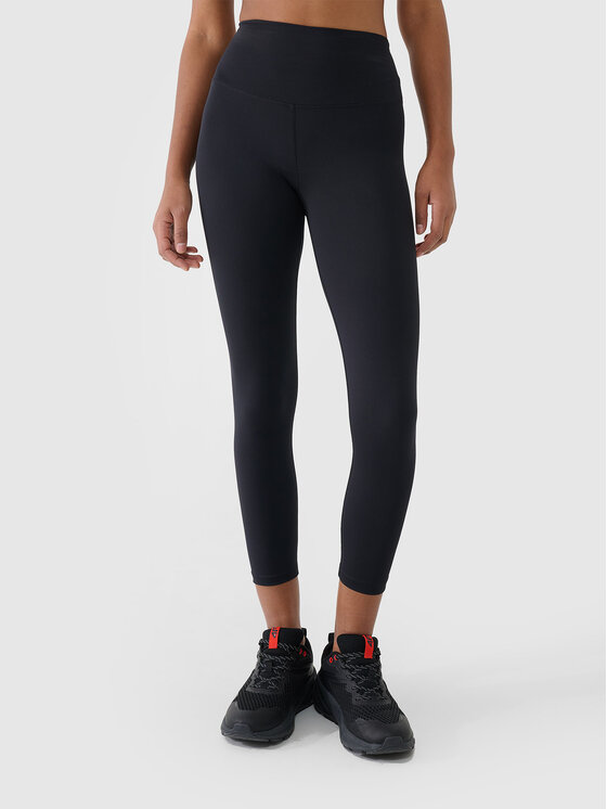 4F 4F Legginsy 4FWAW26TFTIF489-20S Czarny Active Fit