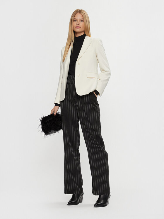 Vero Moda Vero Moda Текстилни панталони Wednesday 10301348 Черен Regular Fit
