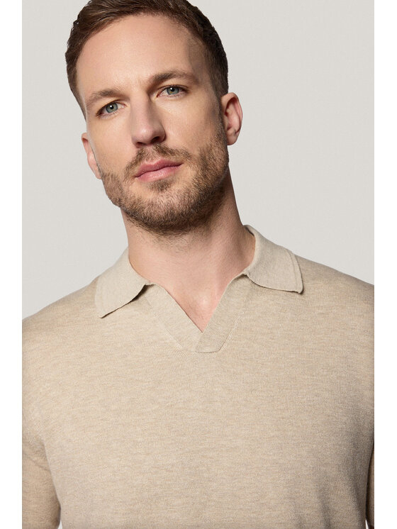 Próchnik Próchnik Polo PM6 PO073125000048 Beżowy Regular Fit