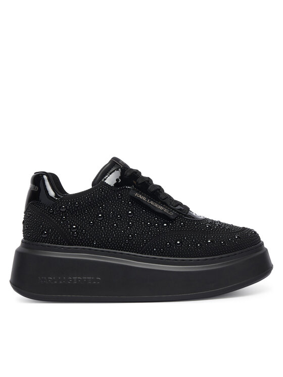 KARL LAGERFELD KARL LAGERFELD Sneakersy Anakapri Pearl Krust KL63523 Czarny