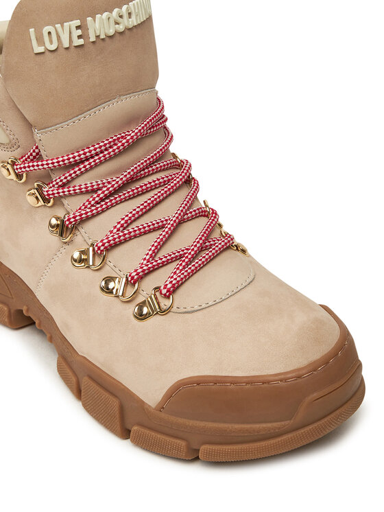 LOVE MOSCHINO LOVE MOSCHINO Schnürstiefeletten JA15494G0LIP0120 Écru