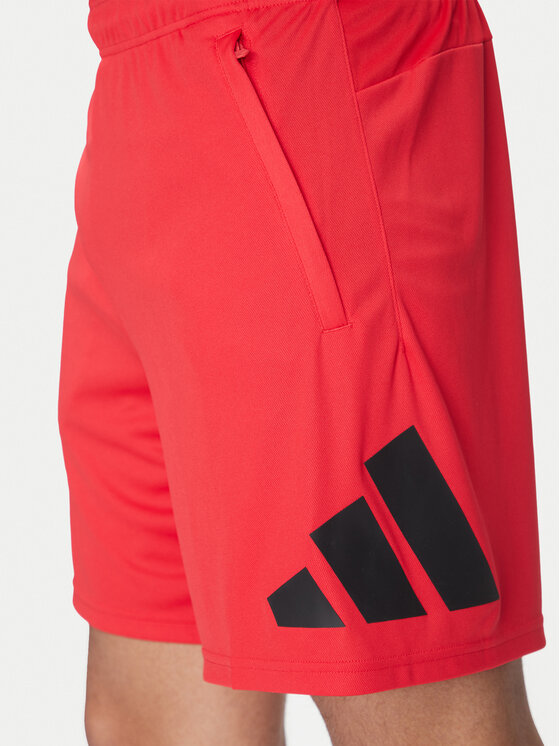adidas adidas Sportske kratke hlače Train Essentials Logo Training JD4879 Crvena Regular Fit