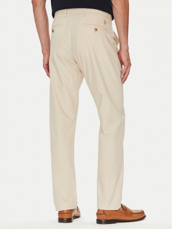 U.S. Polo Assn. U.S. Polo Assn. Chinosy MUP3610 Beżowy Slim Fit