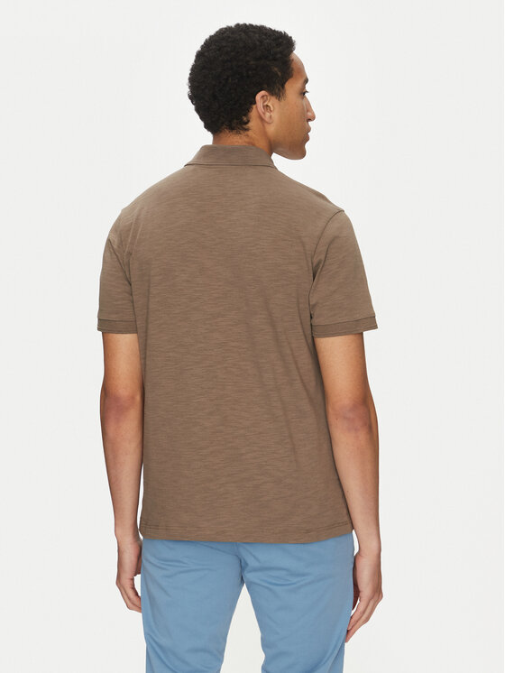 BOSS BOSS Polo 50536728 Beżowy Regular Fit