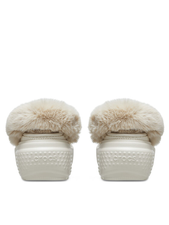 Crocs Crocs Παντόφλες Stomp Lined Clog 208547 Μπεζ