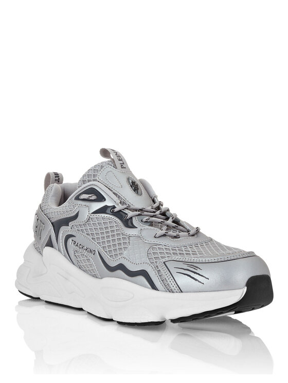 Plein Sport Plein Sport Sneakersy 25543 Srebrny
