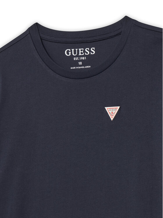 Guess Guess Tričko L5YI38 K5M20 Tmavomodrá Regular Fit