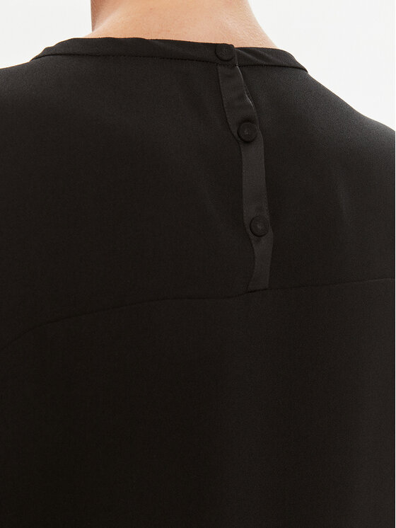 Marella Marella Vestito da giorno Karlie 32261408 Nero Regular Fit