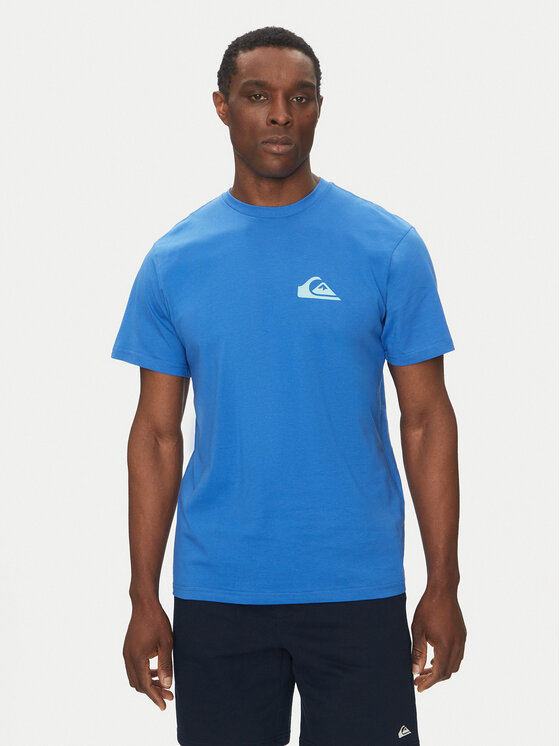 Męski T-Shirt Quiksilver, Rozmiar M, Niebieski, EQYZT08042
