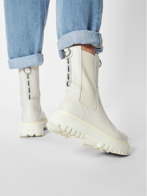 Bronx Bronx Štibletai 47268-AA Balta