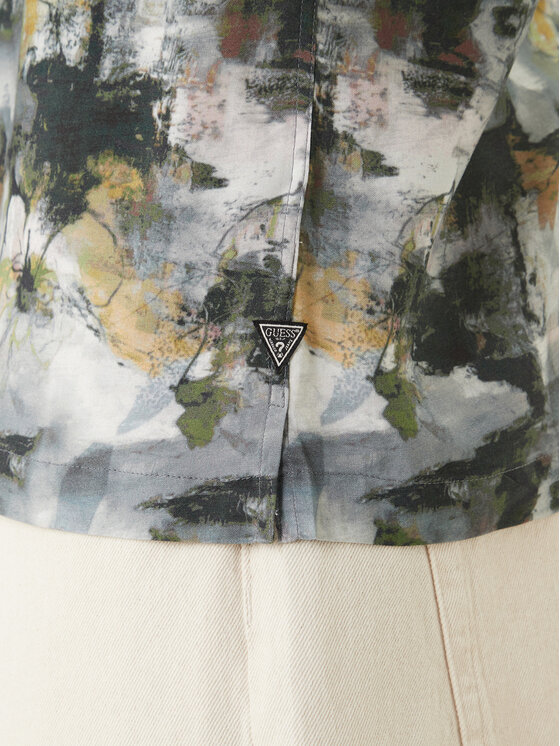 Guess Guess Сорочка M6GH65 W1916 Сірий Regular Fit