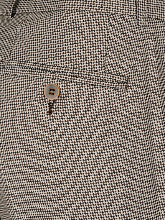 Evenemen Evenemen Spodnie garniturowe IRA Brązowy Slim Fit