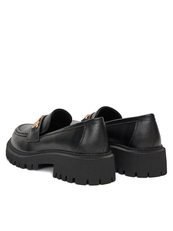 DeeZee DeeZee Loafersy 13027-12 Czarny
