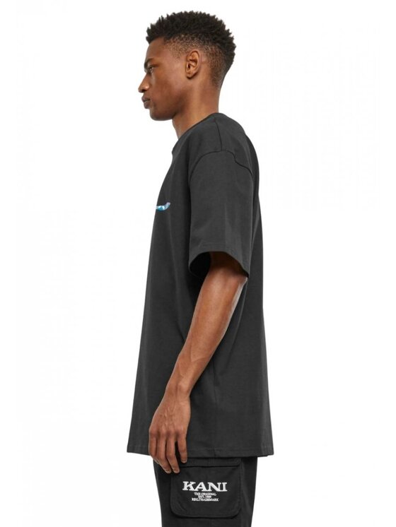 Karl Kani Karl Kani T-shirt WATER SIGNATURE TEE Nero Regular Fit