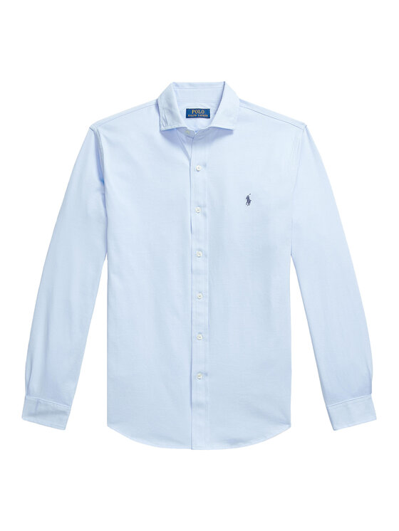 Polo Ralph Lauren Polo Ralph Lauren Cămașă 710899386016 Albastru celest Slim Fit