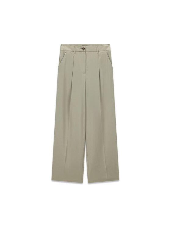 Guess Guess Kalhoty z materiálu 183467 Zelená Slim Fit