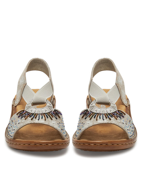 Rieker Rieker Sandali 60880-90 Siva