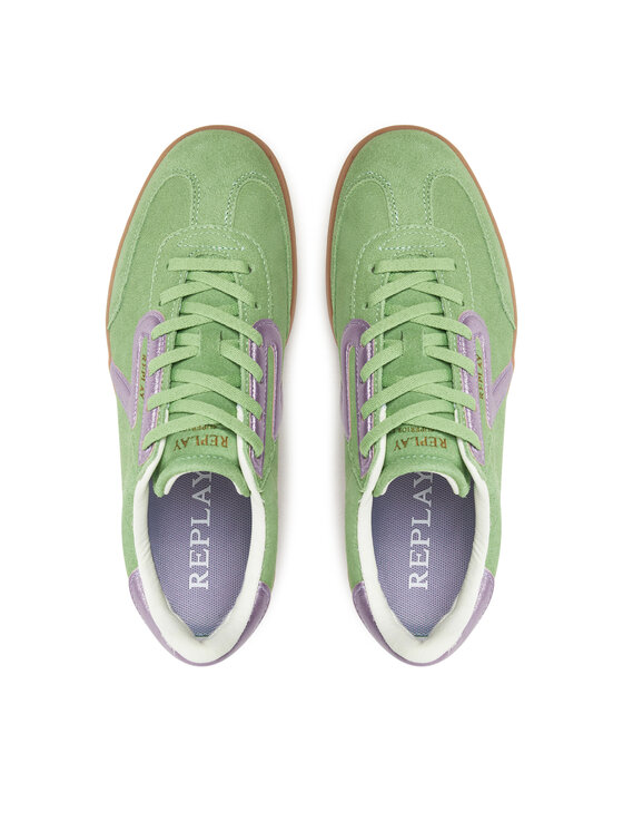 REPLAY REPLAY Sneakersy GWZ6O .000.C0004L Zielony